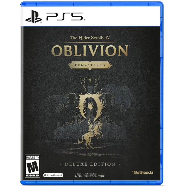 خرید بازی The Elder Scrolls IV: Oblivion Remastered نسخه دلوکس برای PS5