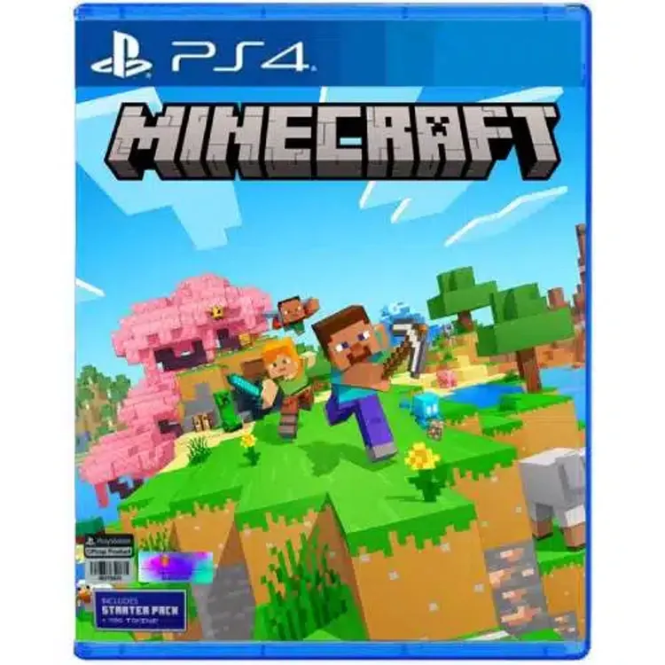 خرید بازی Minecraft به همراه پک Starter برای PS4