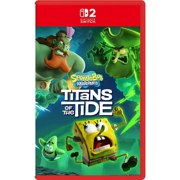خرید کارت دانلود بازی Spongebob Squarepants: Titans of the Tide برای نینتندو سوییچ 2