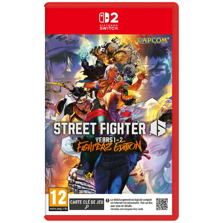 خرید کارت بازی Street Fighter 6 نسخه Years 1-2 Fighters برای نینتندو سوییچ 2